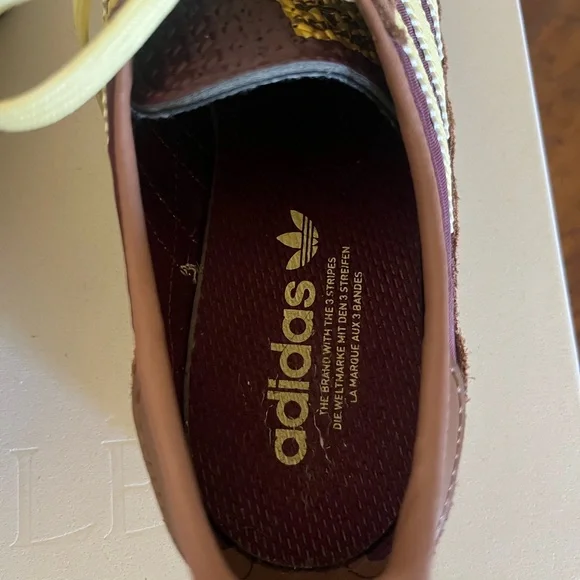 Adidas Women’s SL72 OG Maroon and Brown Sneakers - Picture 11 of 16